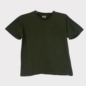 RSQ Mens Dark Green Short Sleeve Tee